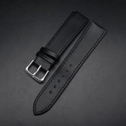 Black Brown Watch Strap with PU Leather Strap 12mm 14mm 16mm 18mm 20mm 22mm Suitable for Both Men and Women