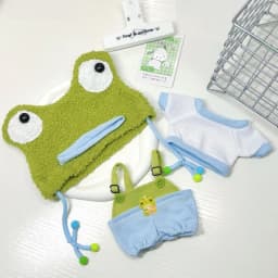 20cm Plush Doll Clothes Set – Cute Cotton Sweater Outfit Replacement for Toy Dolls