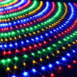 2x2M 3x2M LED Net Mesh Fairy String Lights Garland Waterproof Window Curtain Christmas Garden Lights Wedding Party Holiday Lamp