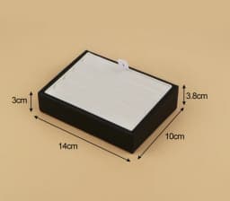 Jewelry Storage Box Gem Box V Groove Diamond Ring Face Bare Stone Color Treasure Bare Diamond Box Counter Sample Display Props