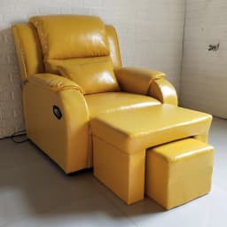 LYY hand electric foot massage sofa beauty reclining chair bath pedicure sauna foot bed