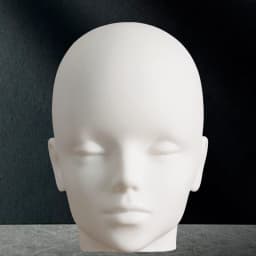 Anime Foam Mannequin Head Stable Lightweight Wig Display Stand for Jewelry Headwear Hat Display Stand Manikin Foam Head Model