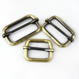 5Pcs 13-50mm Metal Tri-glide Slider Buckle Roller Pin Clasp for Handbag Strap  Belt Adjust Buckles DIY Hardware Bag Accessories