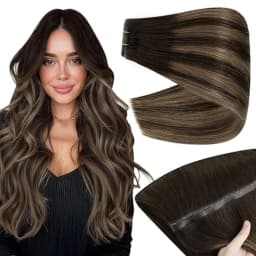 Full Shine 100 Grams Butterfly Weft Hair Extensions Human Hair Invisible Pu Hole Weft Extensions Highlight Genius Weft Hair