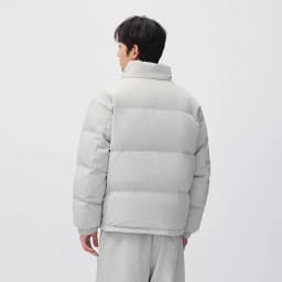 Semir Men Down Jacket 80 Percent Down Fill Minimal Design Textured Puffer Letter Embroidery 2026 New Winter Daily Wear