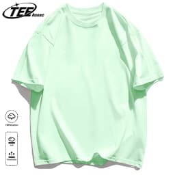 Solid 100% Cotton T-Shirts Men Women 21 Colors Oversized Short Sleeves Fashion Couple Clothes Unisex Soft Basics Clothing