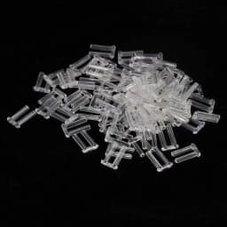 100Pcs/Bag 3 Types Plastic Compression Sleeves Plastic Plug for Rimless Glasses Accessories Repair Tools 1.4/1.5/1.6mm