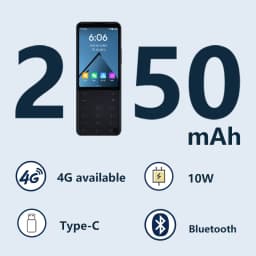 Qin Smart Phone F22 Pro Google Available Android 12 4G Smart Touch Screen Keyboard keys Mobile Phone 4 64GB