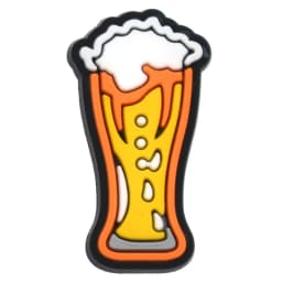Beer Shoe Charms for Crocs Accessories 1pcs PVC Men Badge Women Sandals Buckle Kids Pins Shoes Decoration Jeans X-mas Gift