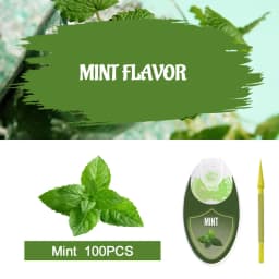 100pcs Mixed Fruit Flavor Capsule Mint Beads Ice Pops Cigarette Filter Brush Ball for Smoking Accessories DIY Tobacco Holder