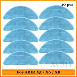 For ABIR X5 X6 X8 Genio Navi N600 Robotic Vacuum Cleaner Replacement Parts 3-Arm Main Side Brush Hepa Filter Spare Parts