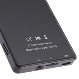 UNIWA MP004 MP4 Player Android 14 with Bluetooth and WiFi 4 Inch 3+32GB/4+64GB 2000mAh MP3 MP4 Players FM Radio Whatsapp YouTube