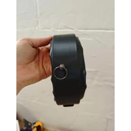 Remote Control Compression Latex Inflatable Electric Collar Type C Charging LED Fluorescent Color Changing