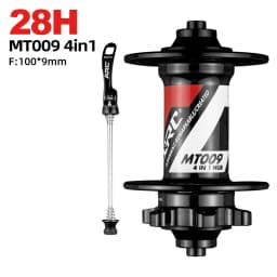MT009 BOOST 4 IN 1 Front bike hubs MTB mountain bike hubs 28H 32H 36H 15x110 9 15x100 mm disc brake bicycle hub 28 32 36 holes