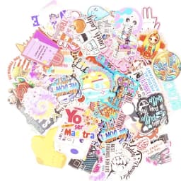 10PCS Mixed 54MM Glitter Acrylic Charms Heart Lung Dog Mom Nurse Fit DIY ID Card Badge Holder Jewelry Making