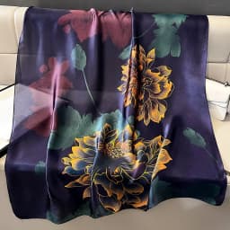 Spring Scarf Women's Luxury Design Polyester Material Smooth Scarf Soft Shawl Beach Scarf