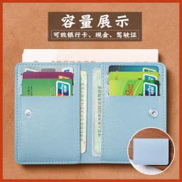 Classic Designer PU Leather Small Wallet for Men Short Simple Women's Purse Fashion Ultra Thin Credit Card Bag Coin Purse