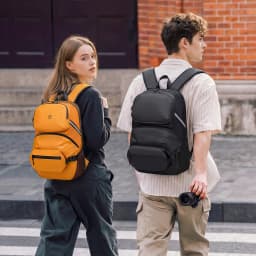 TANGCOOL Convertible Detachable Pocket Backpack Fits 17.3 Inch Notebook Waterproof Ventilated Back Panel Travel Luggage Bag