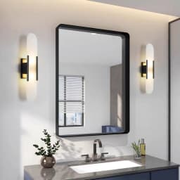 Nordic Modern High-End Marble Bedroom Bedside Lamps Living Room Wall Lighting Elegant Room Decor Marble Interior Wall Led Lights