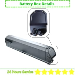 Reention Dorado Plus Ebike Battery Box 65 52 pcs 18650 Cells 36v 48v E-bike Battery Box with Cells Spacers Dorado Battery Case