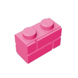 Gobricks GDS-631 Profile brick 1x2 single gro. compatible with lego 98283 children's DIY Educational Building Blocks Technical