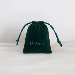 100Pcs Personalized Logo Velvet Bag 10x15cm Suede Drawstring Pouches Pockets Wedding Jewelry Earrings Ring Gift Organizer Sack