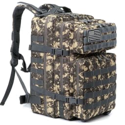 Outdoor Tactical Backpacks 45L Large Capacity Man 3 Days Molle Assault Bags For Outdoor Trekking Camping Backpack