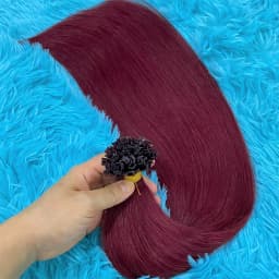 K Tip Hair Extensions Keratin Human Hair 14A Fusion Hair Extension Italy Keratin Glue Machine Remy 12-24inch 30 50G/pack