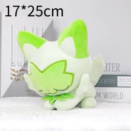 Pokemon Stuffed Animals Charizard Sprigatito Pachirisu Plush Toy Stuffed Doll Sleeping Series Peluche Toy Xmas Gift