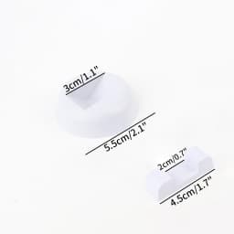 3D Free Stand White Suspension Floating Case Frame Membrane Display For Jewelry Storage Earrings Necklace Ring Accessories Box