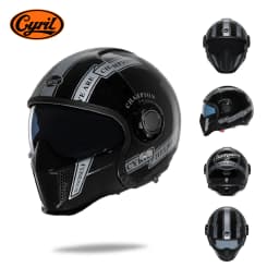 Modular Motorcycle Helmet Double Lens Full Face Motorcycle Helmet Man Woman Retro DOT Open Face Motorcycle Helmets Casco Moto