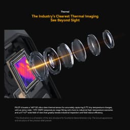 Blackview OSCAL PILOT 6 Thermal Imaging Rugged Smartphone MTK G100 6.67' 2.4K Display 120Hz, 12GB 256GB, 10000mAh Phones Dual 4G
