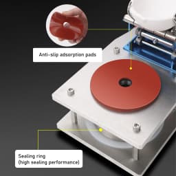 Vacuum Suction Inverted Mold Machine - DIY Casting for Gold, Silver, Copper with Plaster Mold and Vacuum Adsorption