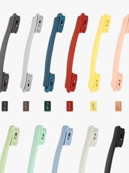 Luggage Handle Replacement Parts Carry-On Handbag Puller Travel Suitcase Leather Handle Bag Accessories Handheld Handle