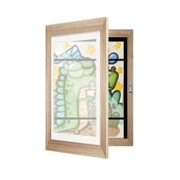 1/2PCS A4 Art Display Frame Kids Frames Photo Picture Crafts Drawing Storage Gifts