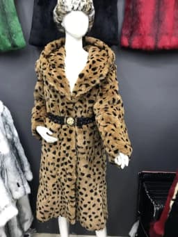 Real Rex Rabbit Natural Fur Coat Female Hoodies Zipper Poncho Jackets Winter Clothes Woman Fluffy Fur Warm Fashion Coat Big Size