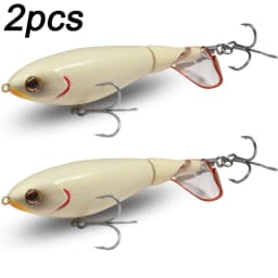 Propeller Plopper Chopp 20g 27g Bait 5X Strong Hook Swimbait Pesca Spin Wobbler Spinnerbait Fishing Topwater Crankbait Lure Kit