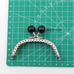 10pcs 8.5cm Small Beads Silver Arc Metal Purse Frame Handle For Clutch Bag Handbag Accessories Making Kiss Clasp Lock Wholesale