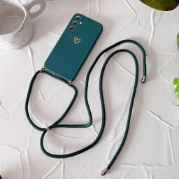 Crossbody Lanyard Silicone Phone Case For Samsung Galaxy A21S A05 A20 A30 A50 A20S A11 A42 A70 A13 A23 A14 A34 A54 A24 A12 Cover