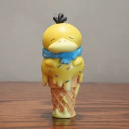 Anime Pok é Mon Ice Cream Cone Series Blind Box Psyduck Gengar Action Figure Cute Doll Model Toy Desktop Ornament Gift For Fans
