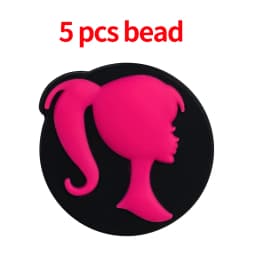 5pcs Silicone Cartoon Beads Pacifier Chain Baby DIY Care Pacify Accessory Adornment