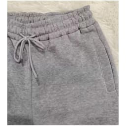 HLJ&GG Spring New Drawstring Jogger Pants Women High Waisted Stacked Trousers Casual Female Solid Color Matching Sporty Bottoms