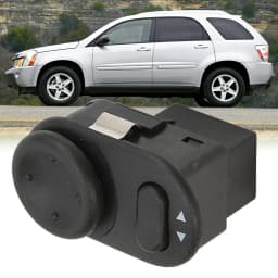 Driver Side Mirror Control Switch Door Rear View Adjustment Mirror Button Replacement 15250458 for Hummer H3 Malibu Torrent