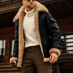 Winter Faux Leather Jackets Men Fleece Turn Down Collar Motorcycle Coat Solid Male Warm Thick Windproof Zipper Casual Outwear