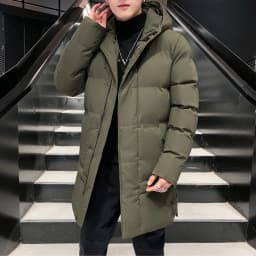 2027 Winter Parkas Men Warm Thick Windproof Jacket Men Quality Hooded Cotton Padded Coat Men Fashion Waterproof Outwear