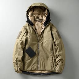 Tech Cotton Three-Proof Fabric Outdoor Hooded Cotton Jacket Men's Winter Casual Loose Fit Basic Popular Color Coat