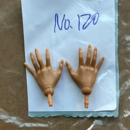 1/6 Doll Hands Legs Elbows Feet Replacement Parts for Monster Doll Accessories Gray Black Green Blue Color Doll Parts