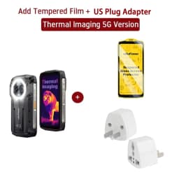 Ulefone Armor Mini 20T Pro Rugged Phone 8GB+256GB 4.7" Display 6200mAh MediaTek Dimensity 6300 Android 14 33W 5G Smartphone