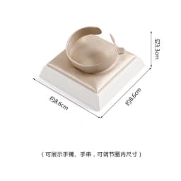 Set Display Case Window Counter Plate Display Jewelry Rack Champagne Jewelry Tray Commercial Display Props Showcase Exhibition