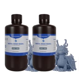 KINGROON Water Washable Resin ABS-Like for 3D Printer Photon Mono X 2KG 405nm Standard Photopolymer Resin for LCD 3D Printing